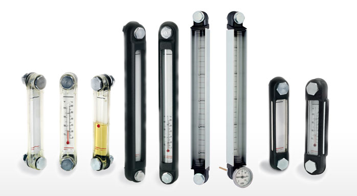 Vertical level gauges