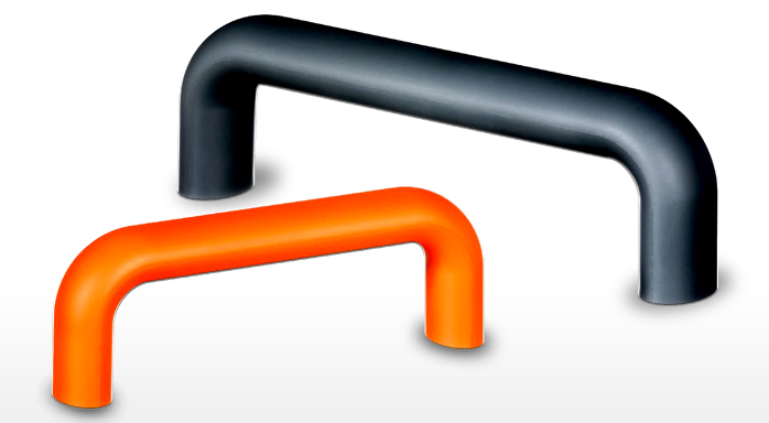 Silicone soft-grip handles