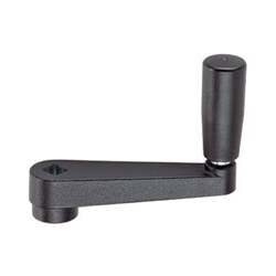 Crank handle with square hole